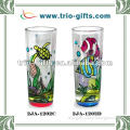 souvenir shooter glass with hand painting design